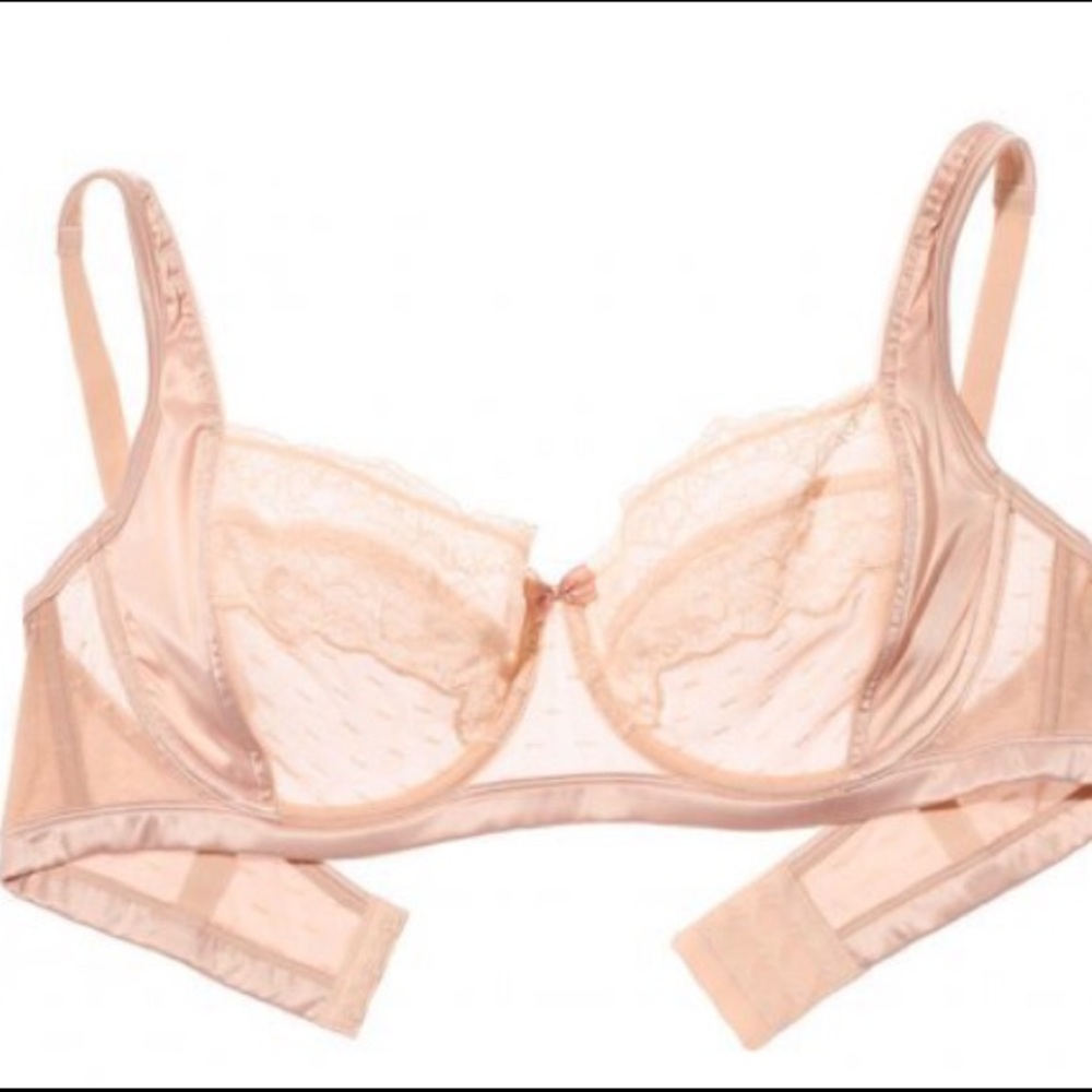 Adore Me Lark bra. Blush color.